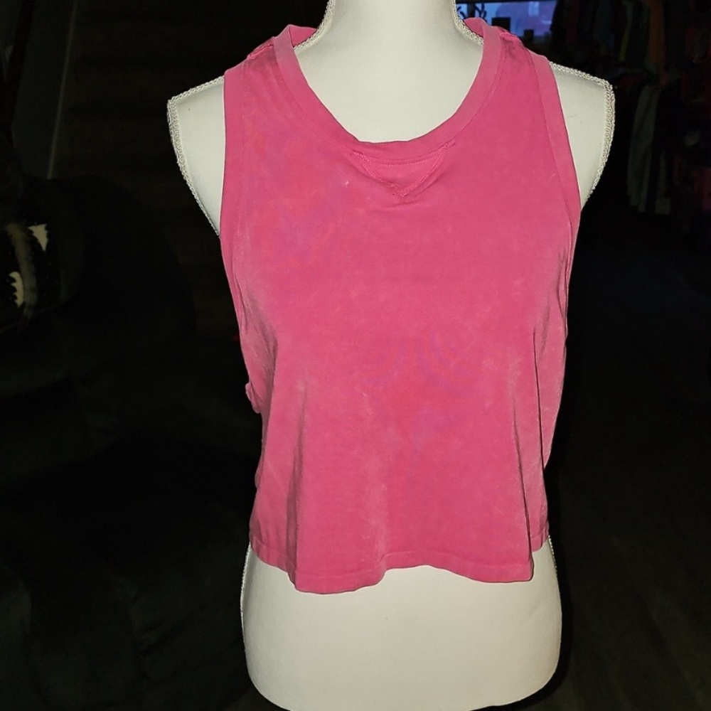 Free People Movement Womens Tank Top Sz XS Cropped Mineral Wash